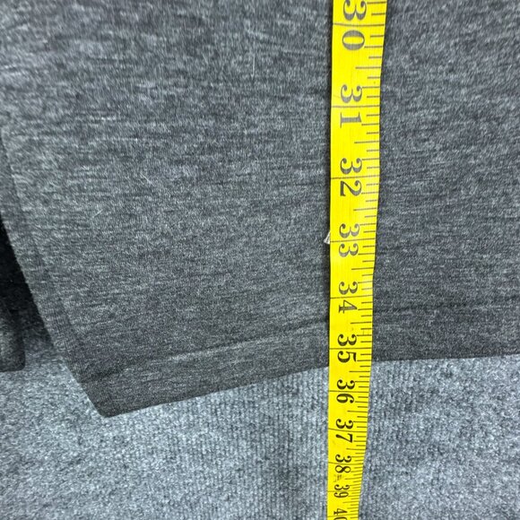 **SOLD**Betsey Johnson Performance Jacket Womens Large Gray Hooded Asymmetrical - Picture 13 of 15